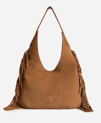 ALVIERO MARTINI FREE SPIRIT HOBO SUEDE CON FRANGE
