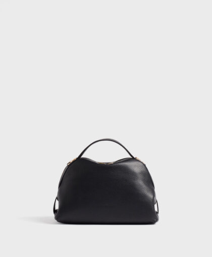 BORBONESE - SEXY BAG SMALL PELLE - NERO